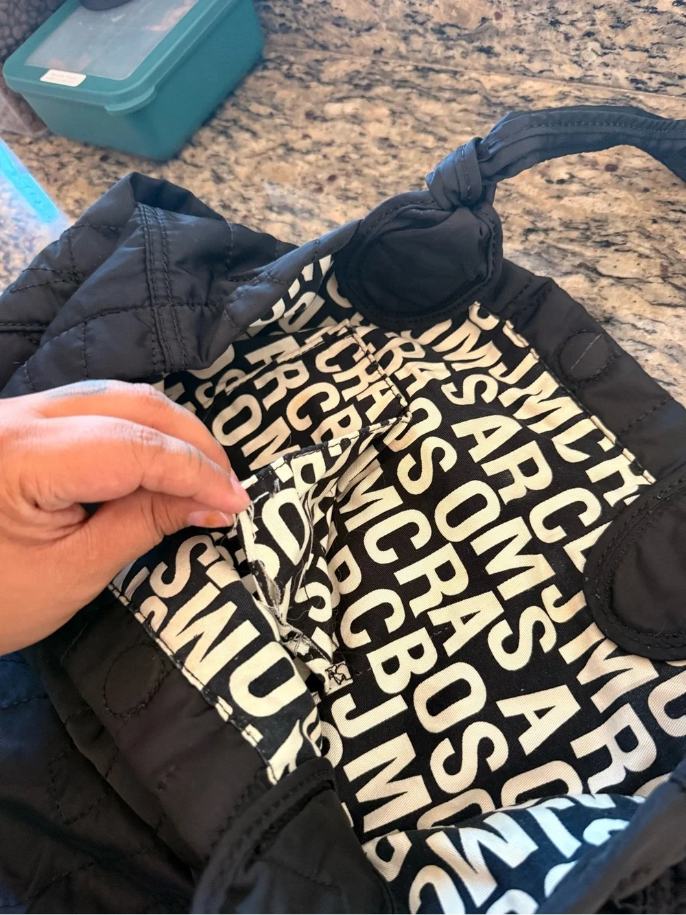 Marc by Marc Jacobs Y2K Quilted Nylon Standard Supply Tote